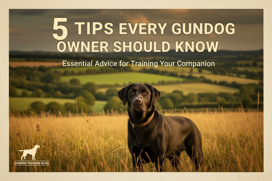 5 Tips Every Gundog Owner Should Know