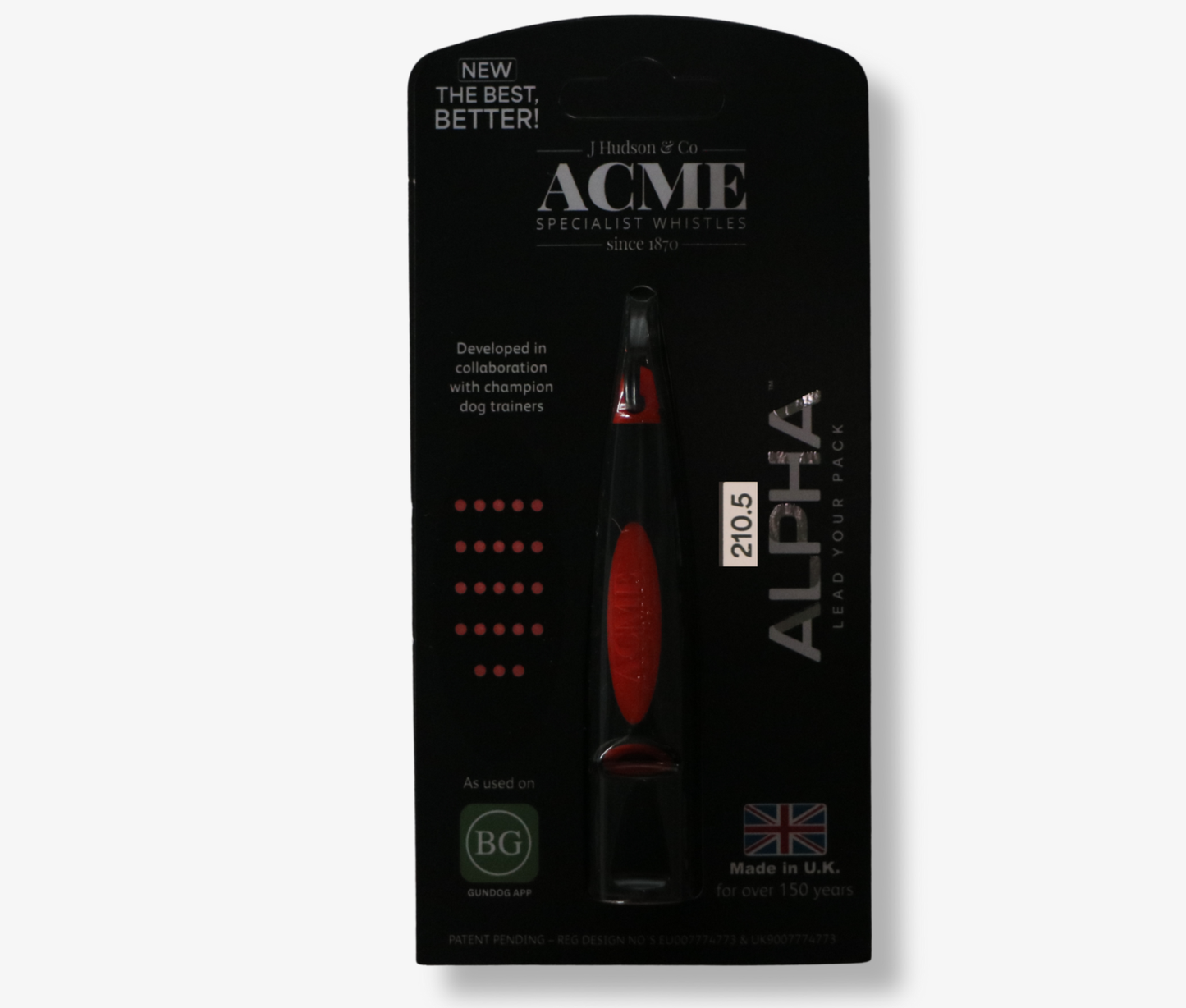 ACME ALPHA 210.5 Whistle Range