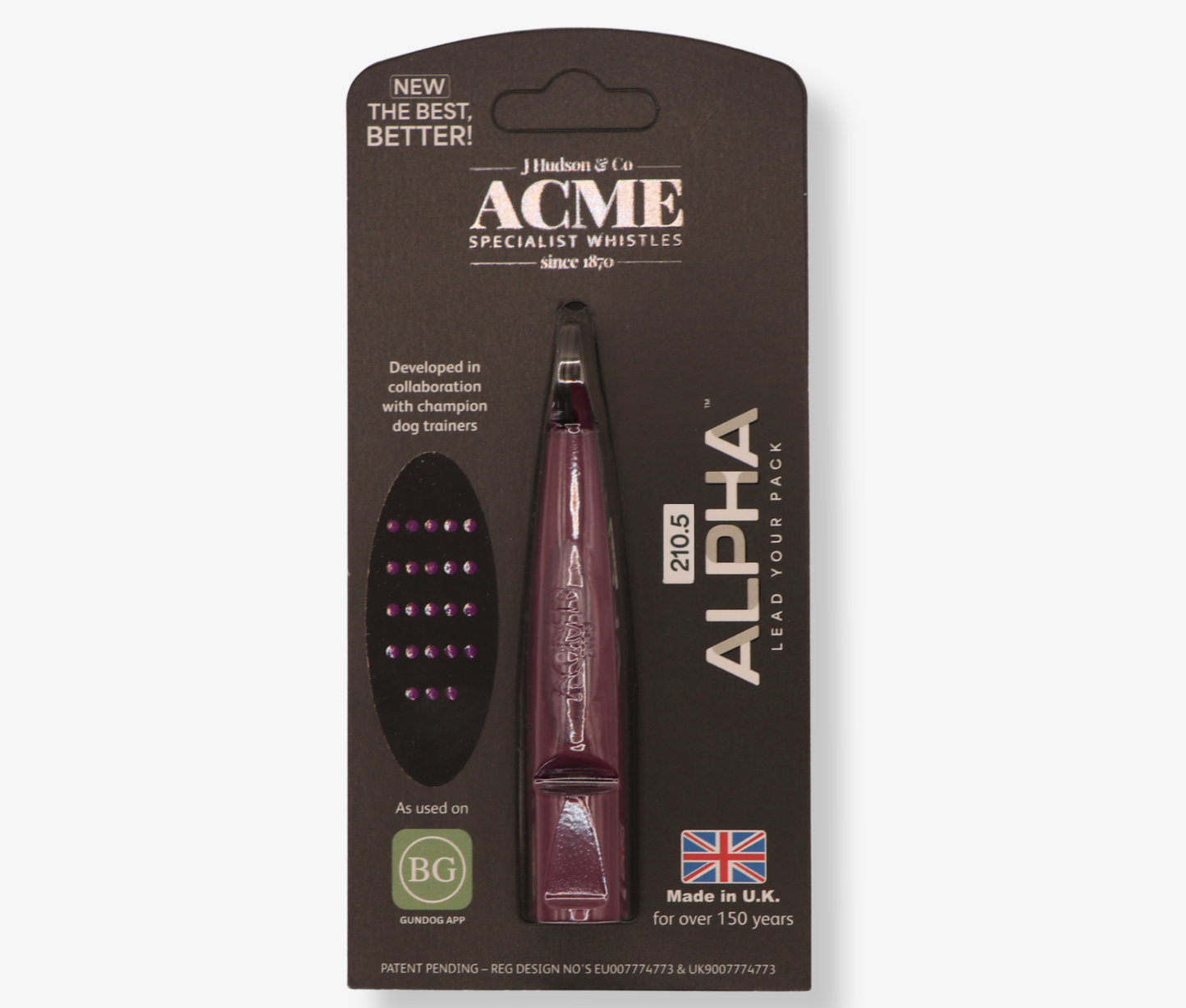 ACME ALPHA 210.5 Whistle Range