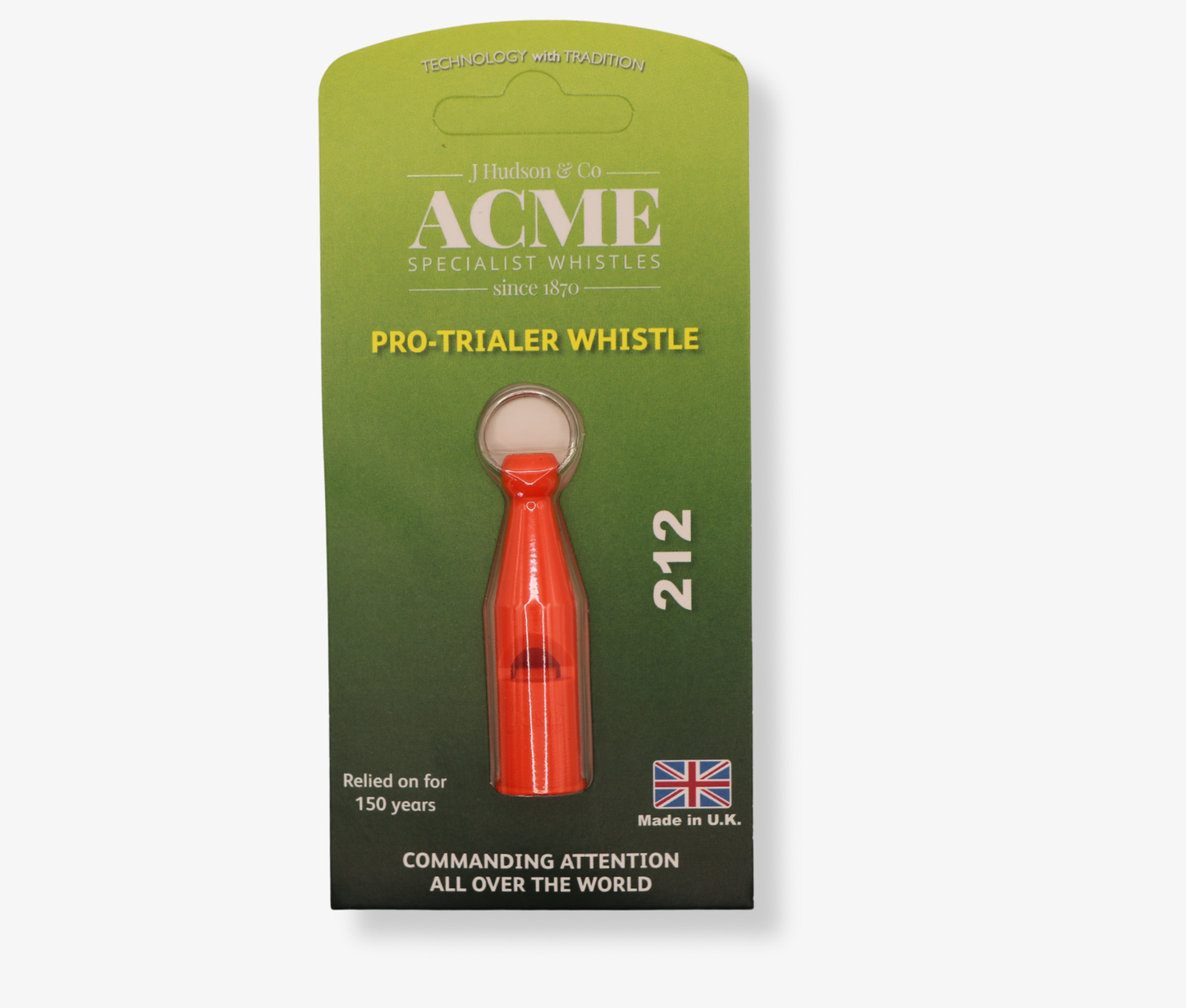 ACME 212 Pro-Trialer Whistle | Professional Gundog Training Whistle