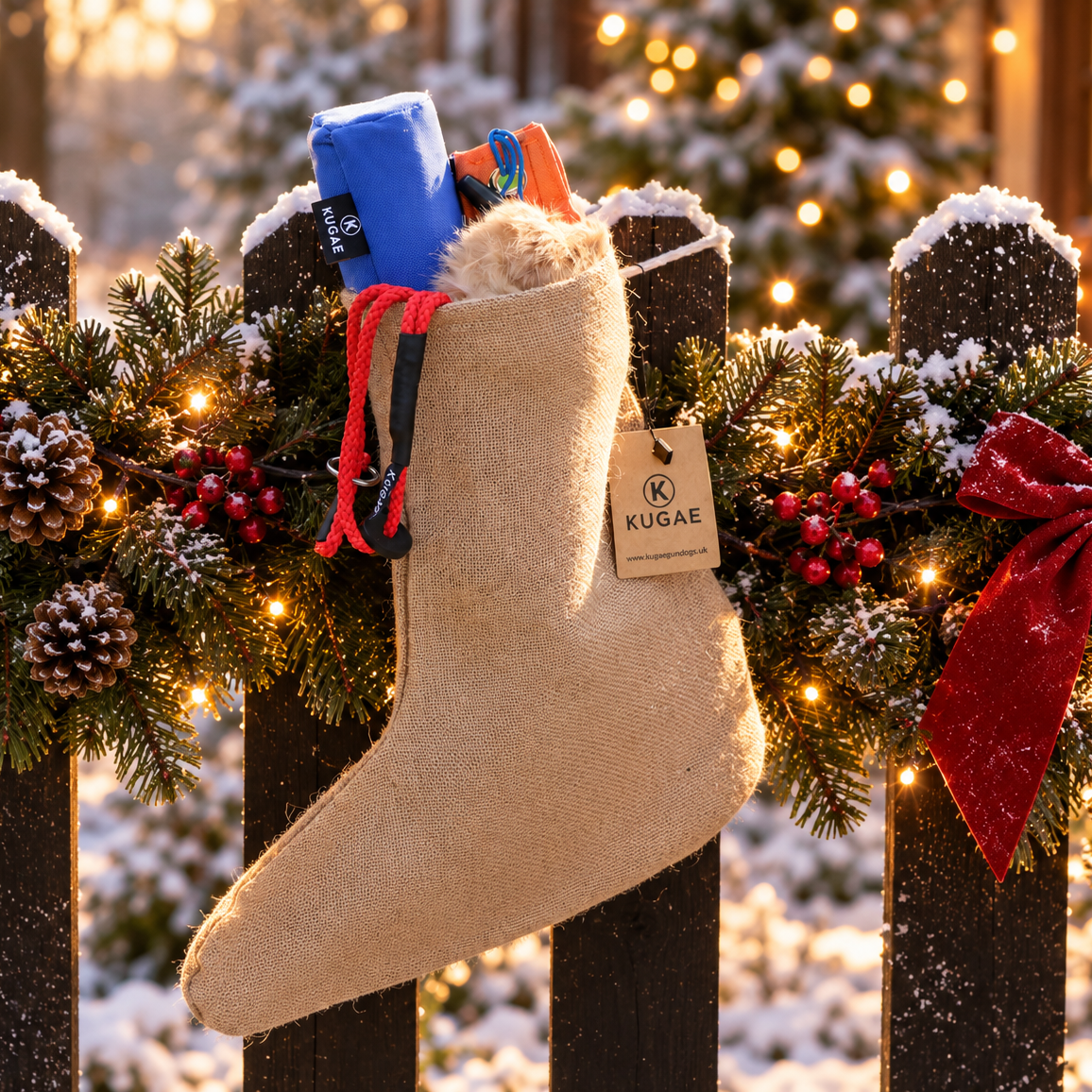 Dog Christmas Stocking – Retrieve Edition