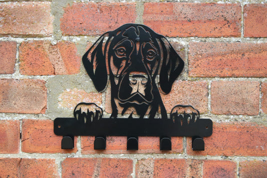 Labrador Face - Metal Artwork with Hooks