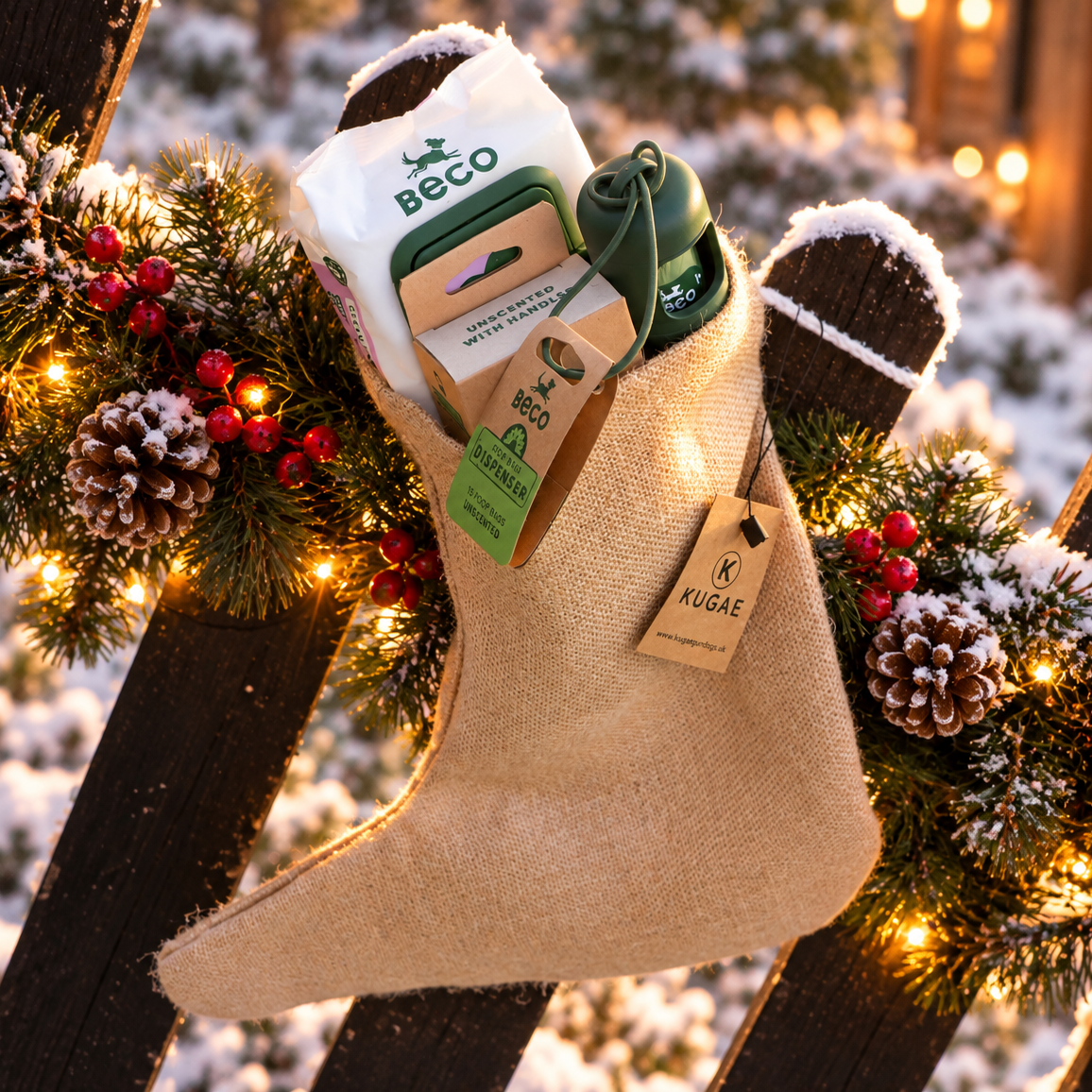 Dog Christmas Stocking – Pamper Edition