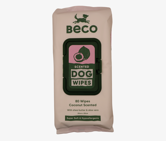 Dog Wipes Coconut Scent