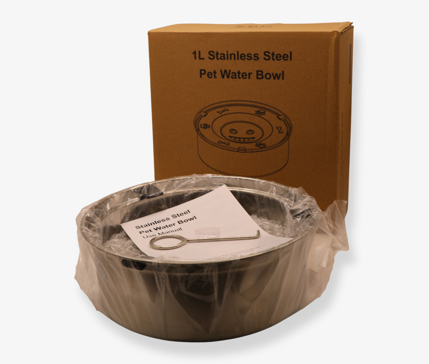 Kugae None Spill Water Bowl